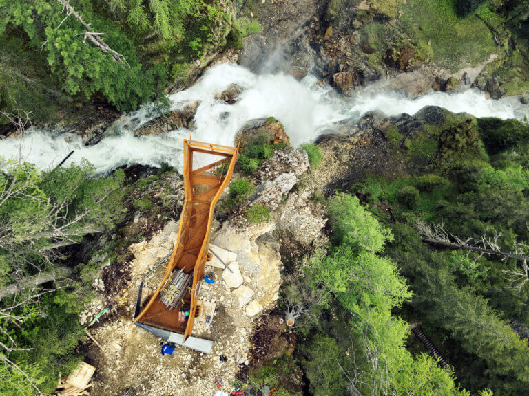 m3-ZT GmbH /// Ausichtsplattform Johanneswasserfall Untertauern